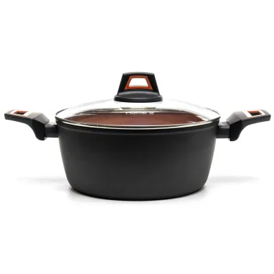 Каструля Hölmer кована з кришкою CR-1342-SBMCL Carrot 4,2 л (CR-1342-SBMCL Carrot)