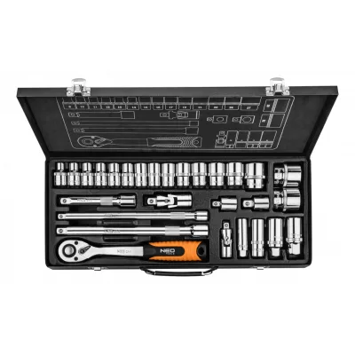 Набір інструментів Neo Tools 28 шт., 1/2", 3/8" (08-677)