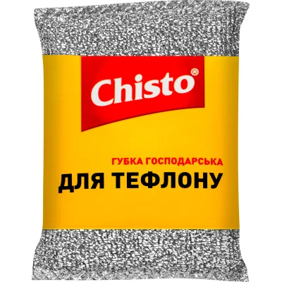 Губки кухонні Chisto для тефлону 1 шт. (4823098413783/4820040270456/4820164153710)