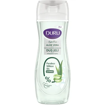 Гель для душу Duru Hydro Pure Aloe Vera Shower Gel 250 мл (8690506560690)