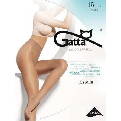 Колготи Gatta Estella 15 Den Golden - 4 (5900042048624)