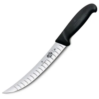 Кухонний ніж Victorinox Fibrox Butcher 20 см Dual Grip Black (5.7223.20D)