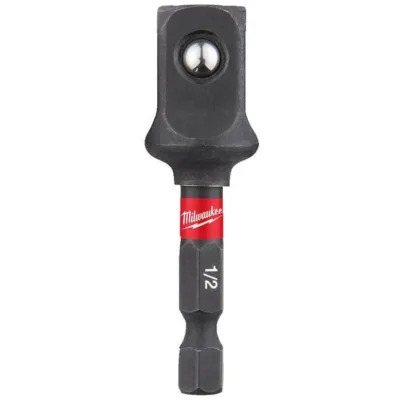 Адаптер для інструменту Milwaukee ShW 1/4"HEX - 1/2" квадратний хвостовик (4932478803)