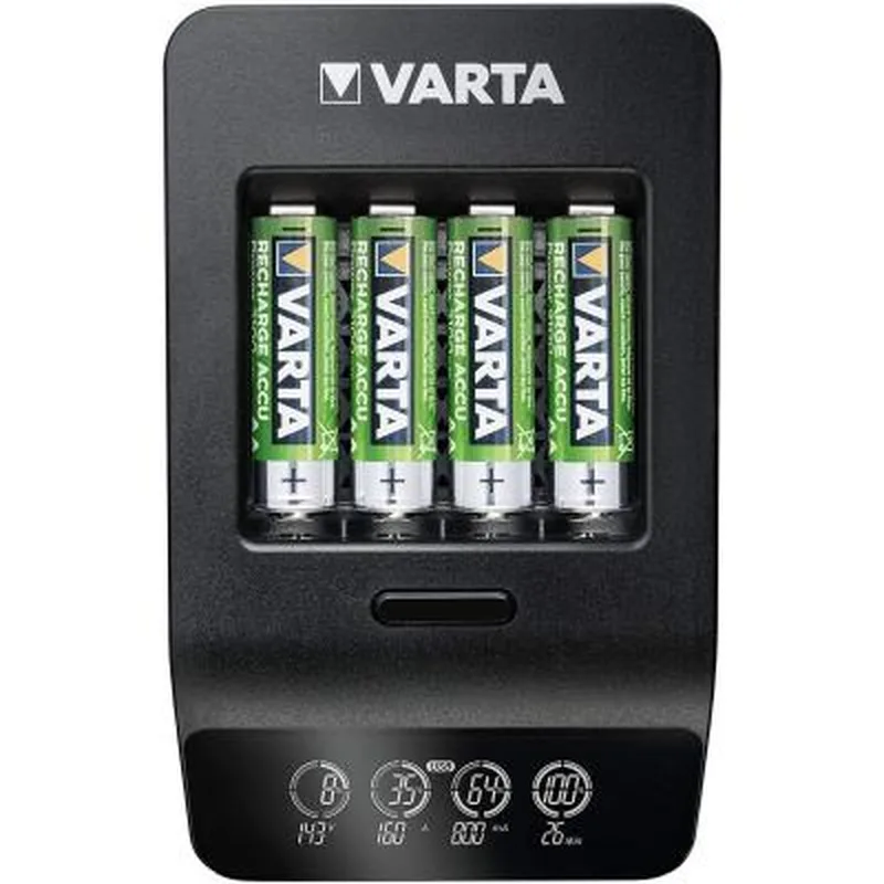 Varta LCD Smart Charger+ EU with 4x AA 2100 mAh (57684101441)