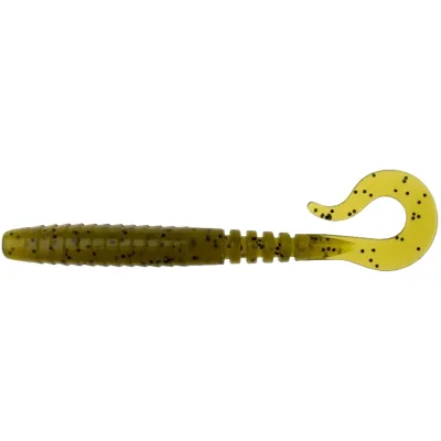 Силікон рибальський FishUP Vipo 2.8" 074 - Green Pumpkin Seed (9шт/уп) (1864.05.81)