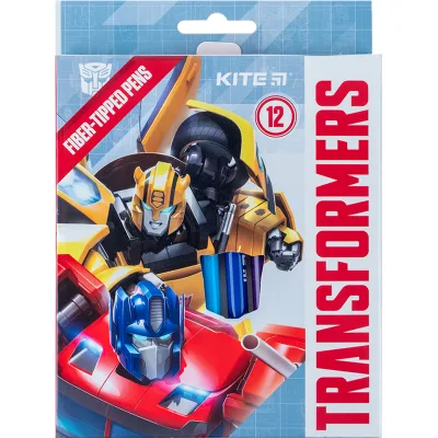 Фломастери Kite Transformers 12 кольорів (TF24-447)