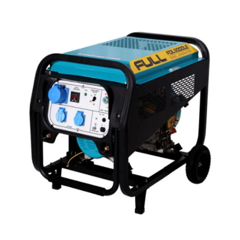 Генератор FULL дизельний , 230V, 50Hz, 6.8kW, 12,5 л, 2л/год, ручний/електростартер (без АКБ) (FDL9000LE)