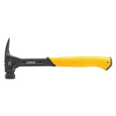 Молоток DeWALT RIP-CLAW, суцільнометалевий, 454 г, з прямим цвяхом. (DWHT51003-0)
