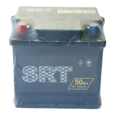Акумулятор автомобільний SRT 6СТ-50АЗ (1) (+/-) (L1) 400А 12V (E)