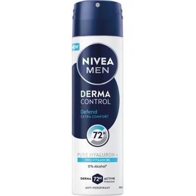 Антиперспірант Nivea MEN Derma Control Defend Antiperspirant Spray 150 мл (5900017099873)