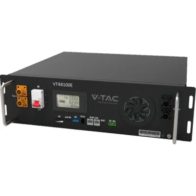 Батарея LiFePo4 V-TAC 51.2V - 100Ah LiFePO4 (VT48100E-P2)