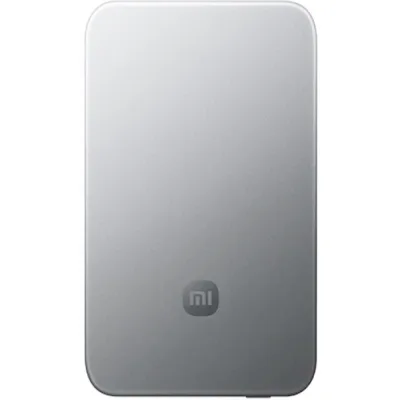 Батарея універсальна Xiaomi 5000mAh UltraThin Magnetic 15W Silver (BHR08Z2GL)