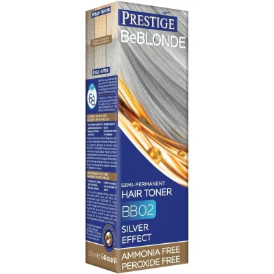 Відтінковий бальзам Vip's Prestige BeBlond BB02 - Срібний ефект (3800010507509)