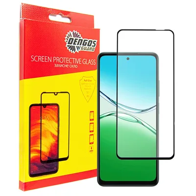 Скло захисне Dengos Full Glue OPPO A5 4G Black (TGFG-402)