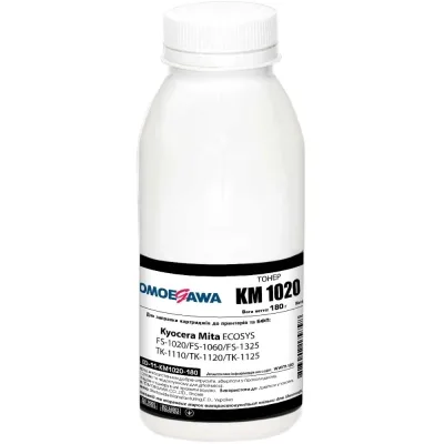 Тонер Kyocera ECOSYS TK-1110/TK-1120/TK-1125, 1kg, black Tomoegawa (ED-11-KM1020-1)