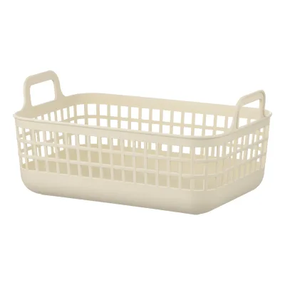 Кошик для зберігання Ardesto 33x22x16.3 см Бежевий 7 л (ARHC2507BG)