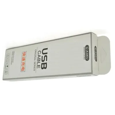 Дата кабель USB 2.0 AM to USB-C 1.0m 2.1A White iKAKU (XUANFENG-TC)