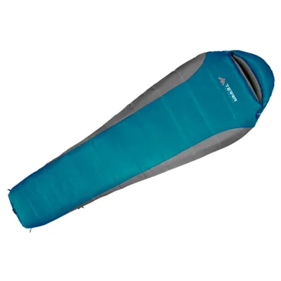 Спальний мішок Terra Incognita Siesta Long 100 L бірюзовий/сірий (4823081506959)