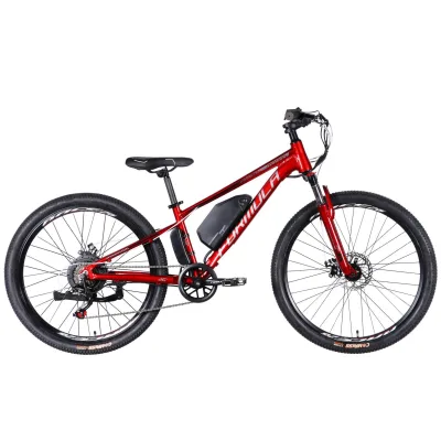 Електровелосипед Formula 26" eMOTION DD FR рама-13" 36B 10А*г 500Вт 2026 червоно-сріблястий (ELB-FR-26-153)