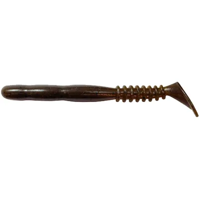 Силікон рибальський Reins Rockvibe Shad 3" 002 Green Pumpkin (15 шт/уп.) (1552.01.37)