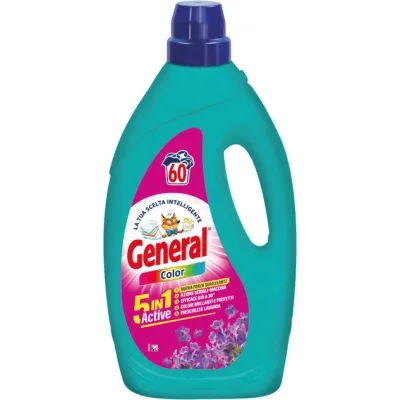 Гель для прання General 5-в-1 Для кольорових речей 2.4 л (8001990011894)