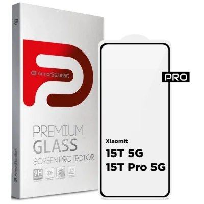Скло захисне Armorstandart Pro Xiaomi 15T 5G / 15T Pro 5G (ARM86975)