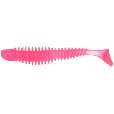Силікон рибальський Reins Bubbling Shad 4" 206 UV Pink Sigh (8 шт/уп.) (1552.07.76)