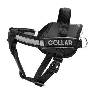 Шлея для собак Dog Extreme Police N3 55-75 см чорна (07061)