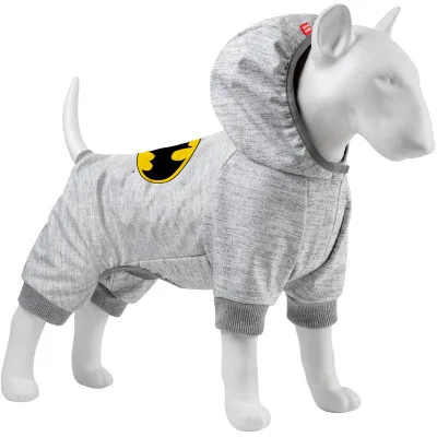 Комбінезон для тварин Collar WAUDOG Clothes "Бетмен лого" софтшелл L50 B 65-72 см, С 42-48 см (311-2001)
