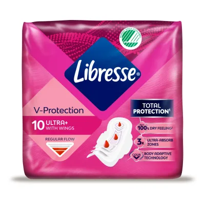 Гігієнічні прокладки Libresse Ultra Normal Soft 10 шт (7310790088731)