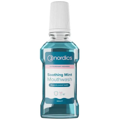 Ополіскувач для порожнини рота Nordics Soothing Mint Освіжаючий 300 мл (3800500324562)