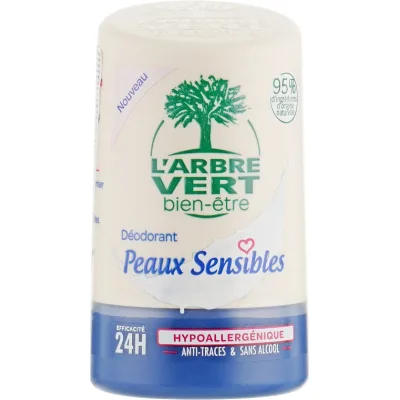 Дезодорант L'Arbre Vert Sensitive для чутливої шкіри 50 мл (3450601032431)