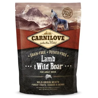 Сухий корм для собак Carnilove Adult Lamb and Wild Boar 1.5 кг (8595602508983)