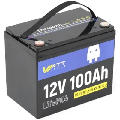 Батарея LiFePo4 WattCycle 12,8V 100Ah, 1,28kWh (WT12V100AH100)
