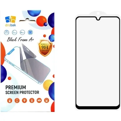 Скло захисне Drobak Xiaomi Redmi 14C Black Frame A+ (383895)
