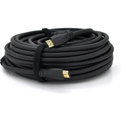 Кабель мультимедійний HDMI M to HDMI M 10.0m V2.0 4K black Ritar (HDMI(M)/(M)V2.0-10m-347P)
