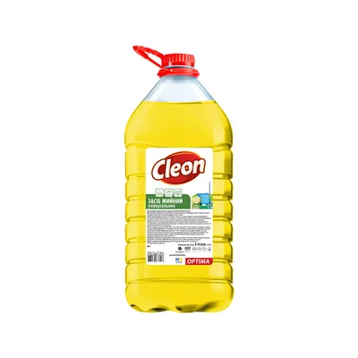 Засіб для ручного миття посуду Cleon Лимон 5 л (4820289450176)