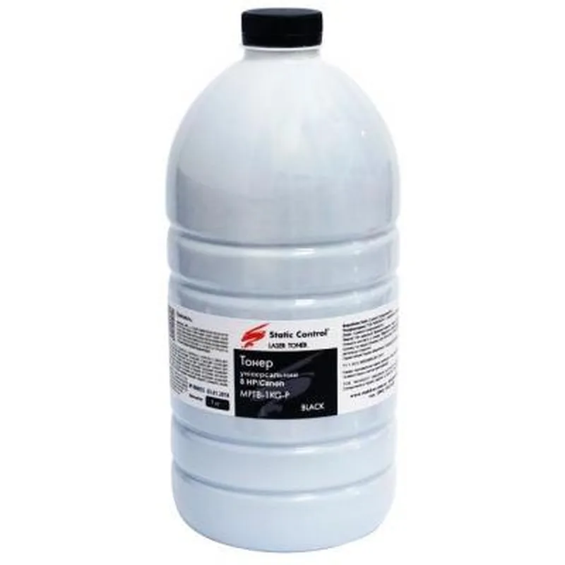 Тонер HP/Canon MPT8 Universal 1010/1012, 1кг Static Control (MPT8-1KG)