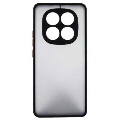 Чохол до мобільного телефона Dengos Matte Xiaomi Redmi Note 14 Pro (Black) (DG-TPU-MATT-156)