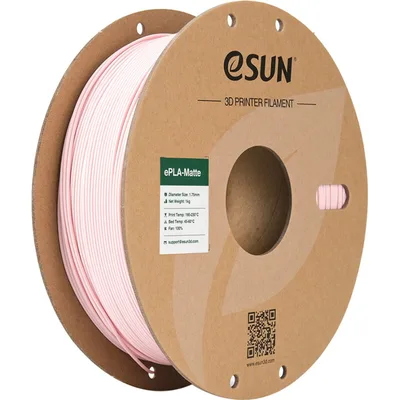 Пластик для 3D-принтера eSUN ePLA-Matte, 1,75мм, 1кг, peachy (ePLA-Matte-P175TP1)