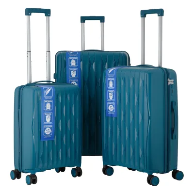 Набір валіз 2E M7979 (L+M+S) блакитний (2E-PP-M7979-SET3-LB)
