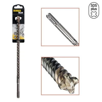 Бур DeWALT SDS-Plus, XLR, 4 кромки, 10x310x250 мм (DT8931)