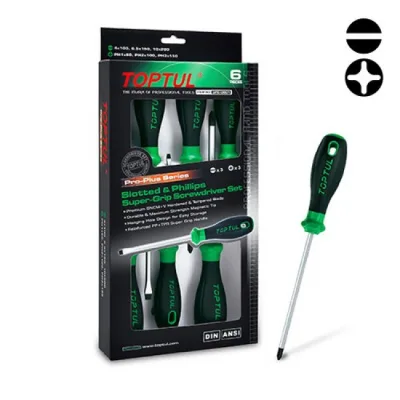 Набір викруток Toptul 6 шт. PRO-PLUS SERIES (GFE-0601)