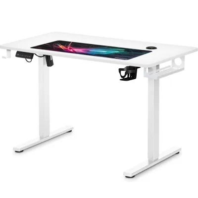 Комп'ютерний стіл Mealux PowerDesk Energy White з електрорегулюванням висоти (EVO-201 Energy W/W)