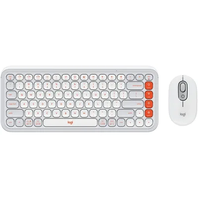 Комплект Logitech POP Icon Combo Bluetooth UA Off-White (920-013141)