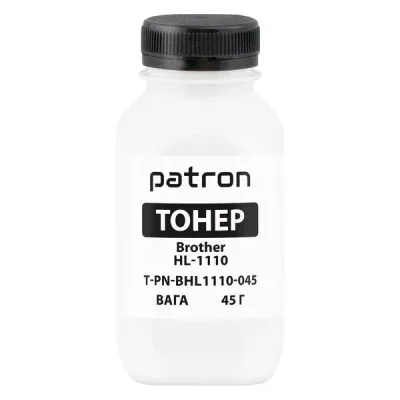 Тонер Brother TN-1075, HL-1110/1112, DCP-1510/1512, MFC-1810/1815 Patron (PN-BHL1110-045)