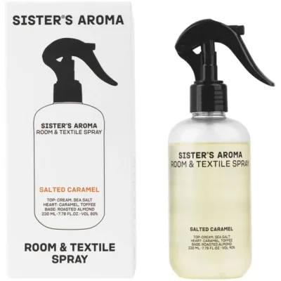Освіжувач повітря Sister's Aroma Солона карамель Парфумований спрей для кімнати та текстилю 230 мл (4820227786046)