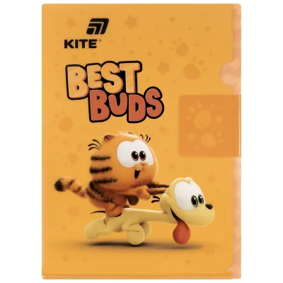 Папка - куточок Kite із клапаном A4 Garfield- 2 (GF25-248-2)