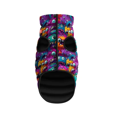 Курточка для тварин WAUDOG Clothes Зубасті монстри S 35 (405-4048)