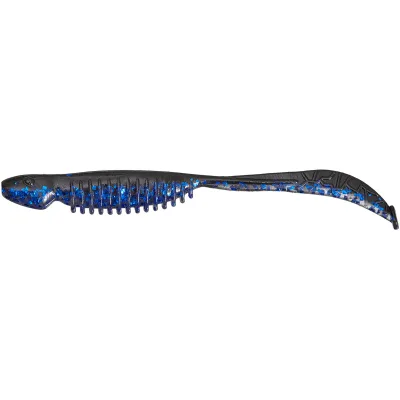 Силікон рибальський Reins Curly Shad 3.5" B11 Blue Belly (11 шт/уп.) (1552.09.07)